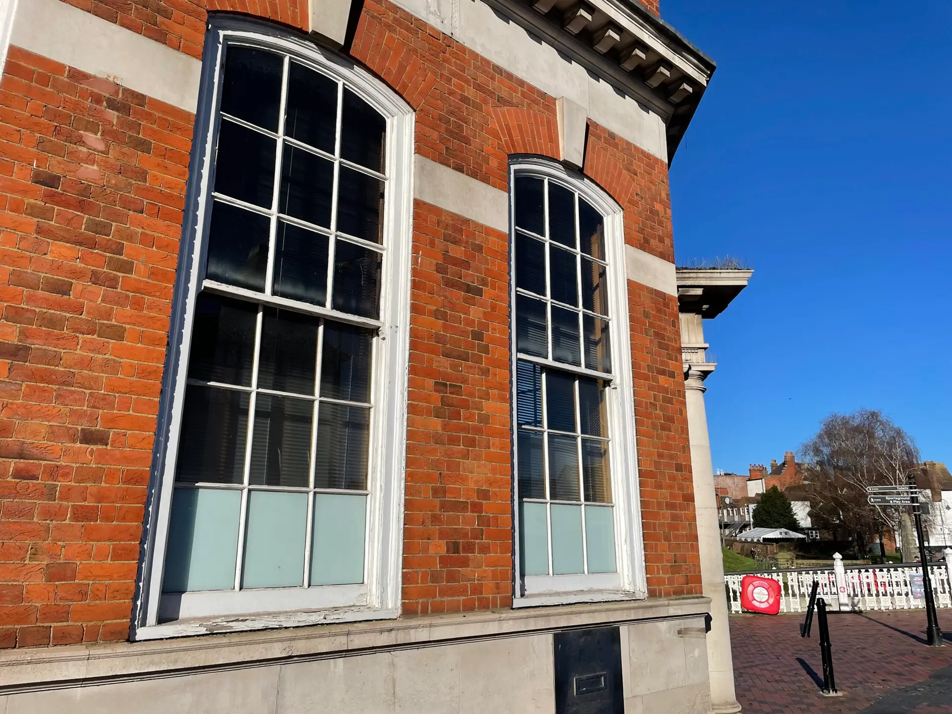 High Street Empty Bank Building